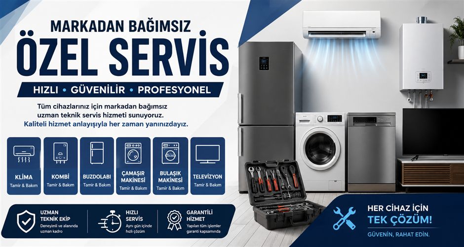 Evciler Beyaz Eşya Servisi — klima, kombi ve beyaz eşya servisi
